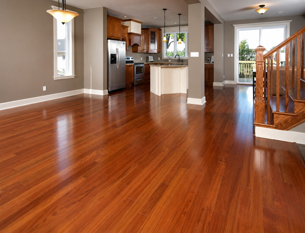 Piso em madeira Jatoba