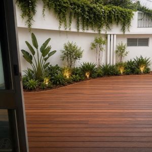 Deck em madeira Cumaru